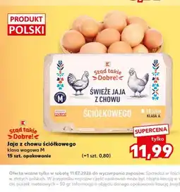 Kaufland Jaja z chowu ściółkowego klasa M Stąd Takie Dobre! oferta