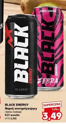 Kaufland Napój energetyzujący Black Energy Zebra oferta