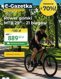ERLI Rower górski MTB 29 21 biegów oferta