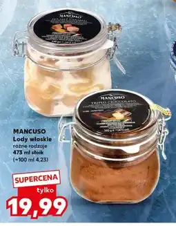 Kaufland Lody włoskie Sea Salt Caramel Mancuso oferta