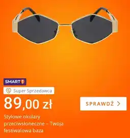 Allegro Stylowe okulary przeciwsłoneczne oferta