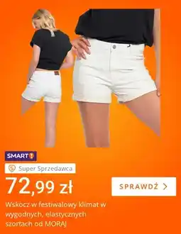 Allegro Szorty damskie elastyczne Moraj oferta