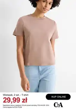 C&A T-shirt C&A 2-pak oferta