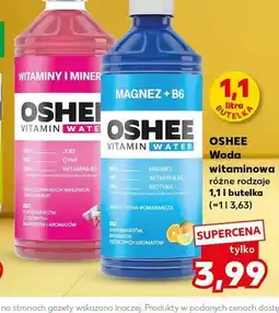 Kaufland Woda witaminowa OSHEE Vitamin Water oferta