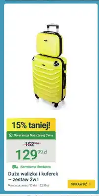 ERLI Zestaw walizka + kuferek oferta