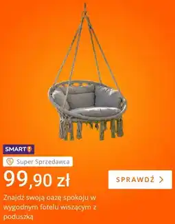 Allegro Fotel wiszący z poduszką oferta