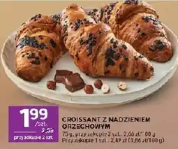 Stokrotka Croissant z Nadzieniem Orzechowym oferta