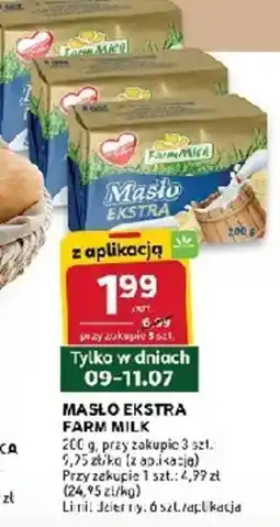 Stokrotka Masło Ekstra Farm Milk oferta