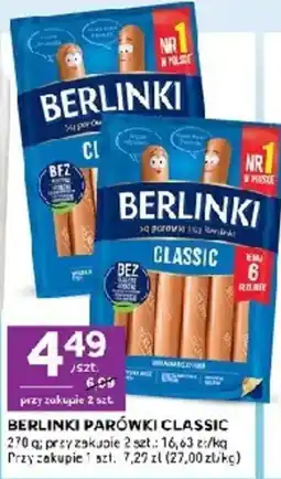 Stokrotka Berlinki Parówki Classic oferta