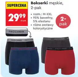 Biedronka Bokserki męskie, 2-pak PRÓCHNIK oferta