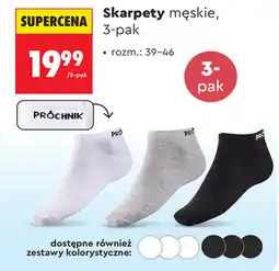Biedronka Skarpety męskie, 3-pak PRÓCHNIK oferta