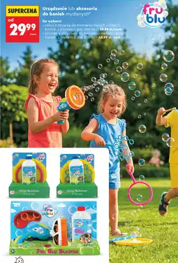 Biedronka Urządzenie lub akcesoria do baniek mydlanych Fru Blu oferta