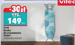 Biedronka Vileda Deska do prasowania Smart niebiesko-różowa oferta