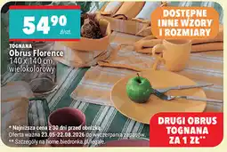 Biedronka Obrus Florence Tognana 140 x 140 cm oferta