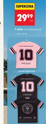 Biedronka T-shirt młodzieżowy Inter Miami CF oferta