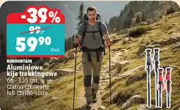 Biedronka HIMOUNTAIN Aluminiowe kije trekkingowe oferta