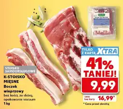 Kaufland K-STOISKO MIĘSNE Boczek wieprzowy oferta