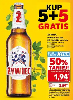 Kaufland Piwo Żywiec oferta