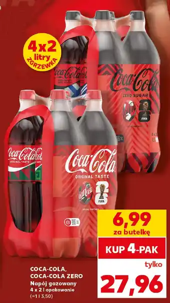 Kaufland Coca-Cola, Coca-Cola Zero oferta