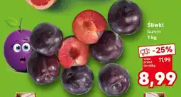 Kaufland Śliwki luzem oferta