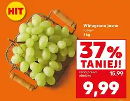 Kaufland Winogrona jasne luzem oferta