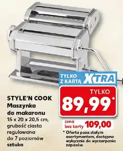 Kaufland Maszynka do makaronu STYLE'N COOK oferta