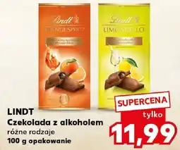 Kaufland Lindt Czekolada z alkoholem oferta