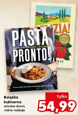 Kaufland Książka kulinarna włoskie dania, różne rodzaje oferta