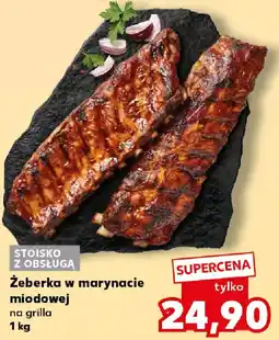 Kaufland Żeberka w marynacie miodowej oferta