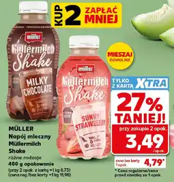 Kaufland Napój mleczny Müllermilch Shake oferta