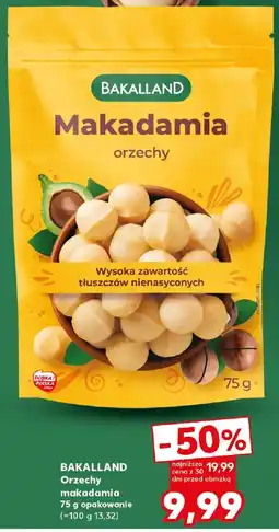Kaufland BAKALLAND Makadadamia orzechy oferta