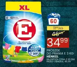 Wafelek Proszek do prania E Henkel oferta