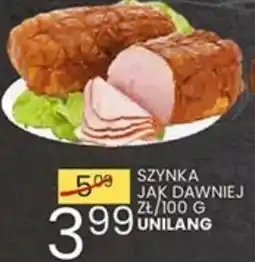Wafelek Szynek Jak Dawniej oferta