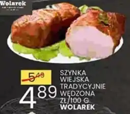 Wafelek Szynka Wiejska Tradycyjnie Wędzona Wolarek oferta