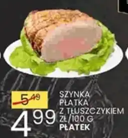 Wafelek Szynka Płatka z Tłuszczym oferta