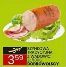 Wafelek Szynkowa Tradycyjna z Wadowic Dobrowolscy oferta