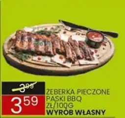 Wafelek Żeberka Pieczone Paski BBQ oferta