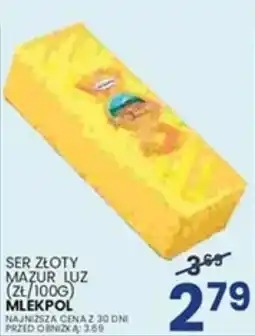 Wafelek Ser Żłoty Mazur Luz Mlekpols oferta