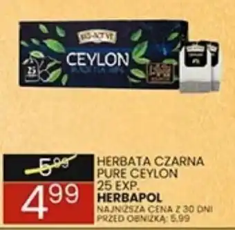 Wafelek Herbata Czarna Pure Ceylon oferta