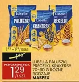 Wafelek Lubella Paluszki, Precełki, Krakersy oferta