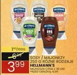 Wafelek Sosy / Majonezy Hellmann's oferta