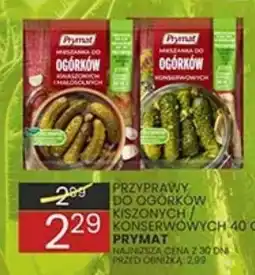 Wafelek Przyprawy do ogórków kiszonych / konserwowych Prymat oferta