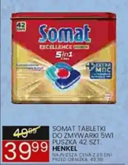 Wafelek Somat Tabletki do zmywarki 5w1 oferta