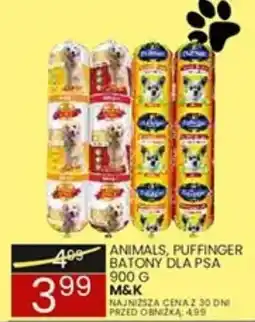 Wafelek Animals, Puffinger Batony dla psa oferta