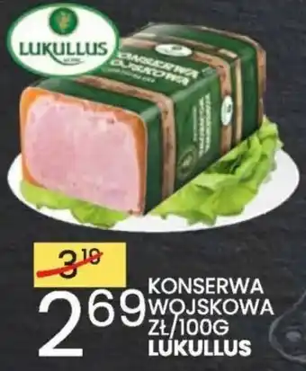Wafelek Konserwa Wojskowa Lukullus oferta