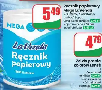 Dino Ręcznik papierowy Mega Lavenda oferta