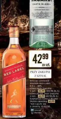 Dino WHISKY JOHNNIE WALKER RED LABEL 0,5 L 40% oferta