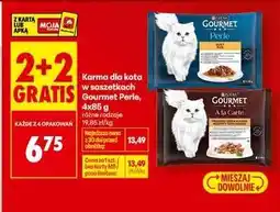 Biedronka Karma dla kota w saszetkach Gourmet Perle 4x85 g oferta