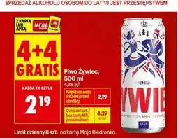 Biedronka piwo Żywiec 500 ml oferta