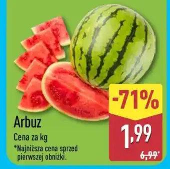 ALDI Arbuz oferta